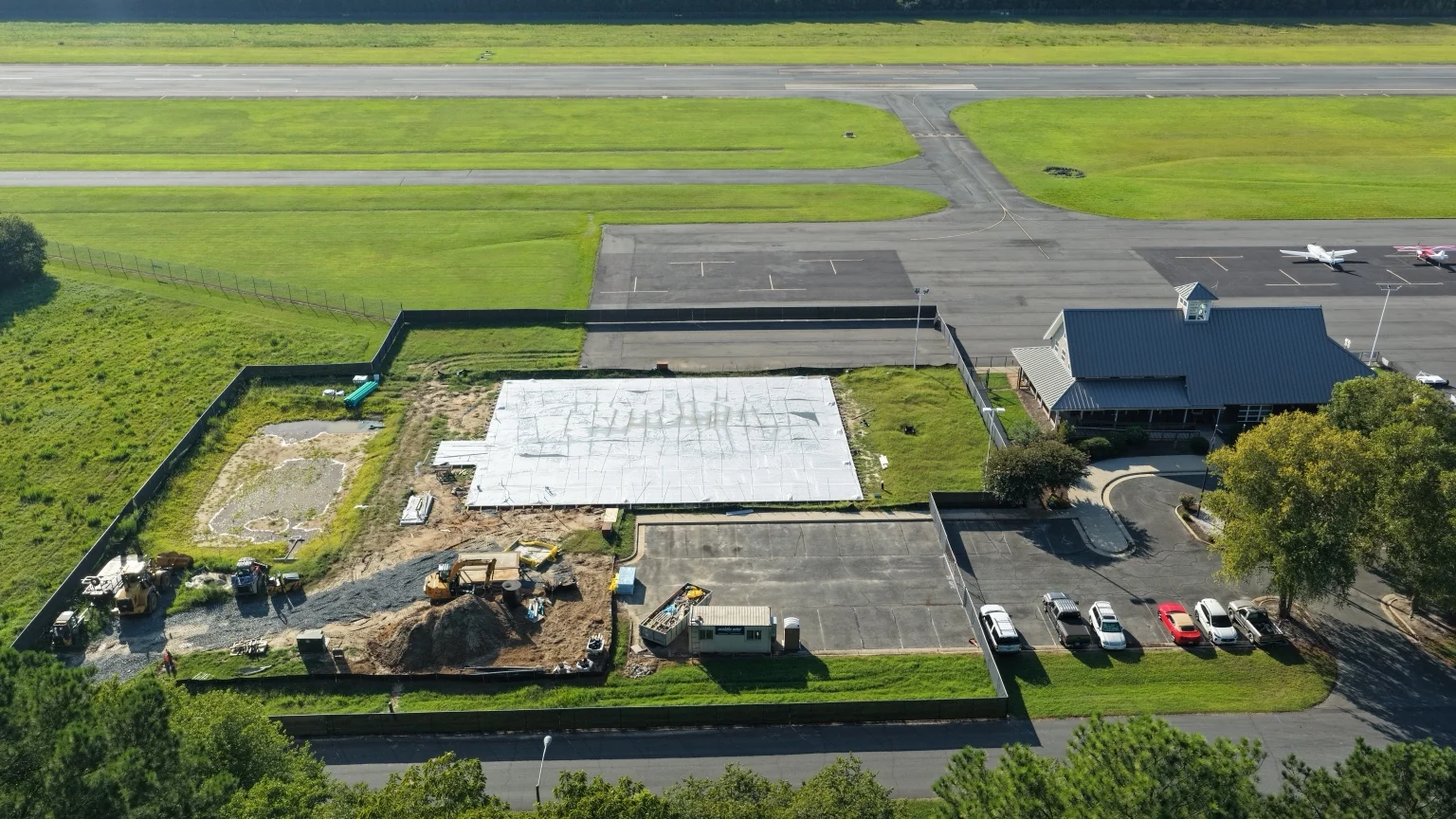 Accomack County Airport aerial documentation