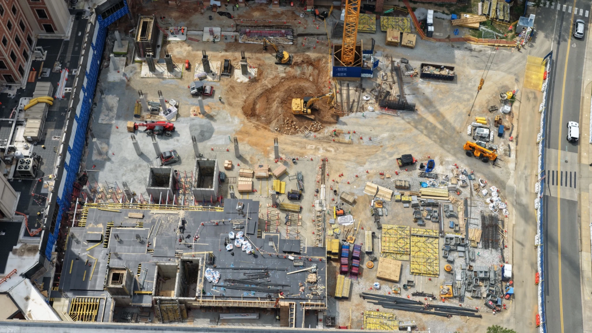 Bon Secours St. Mary's Hospital — Foundation & Ground-Work Detail