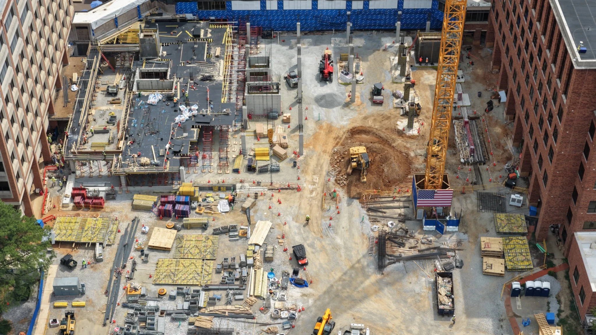 Bon Secours St. Mary's Hospital — Center Foundation Progress