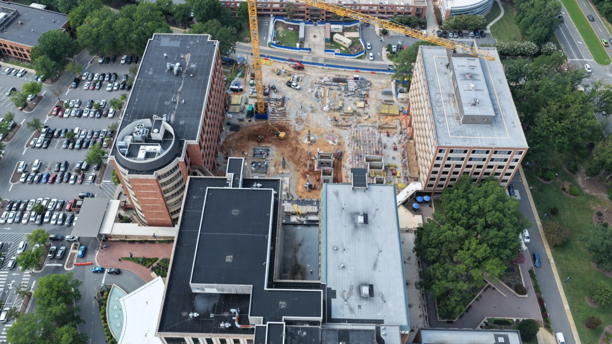 Bon Secours St. Mary's Hospital — Rear Mid-Range Site View