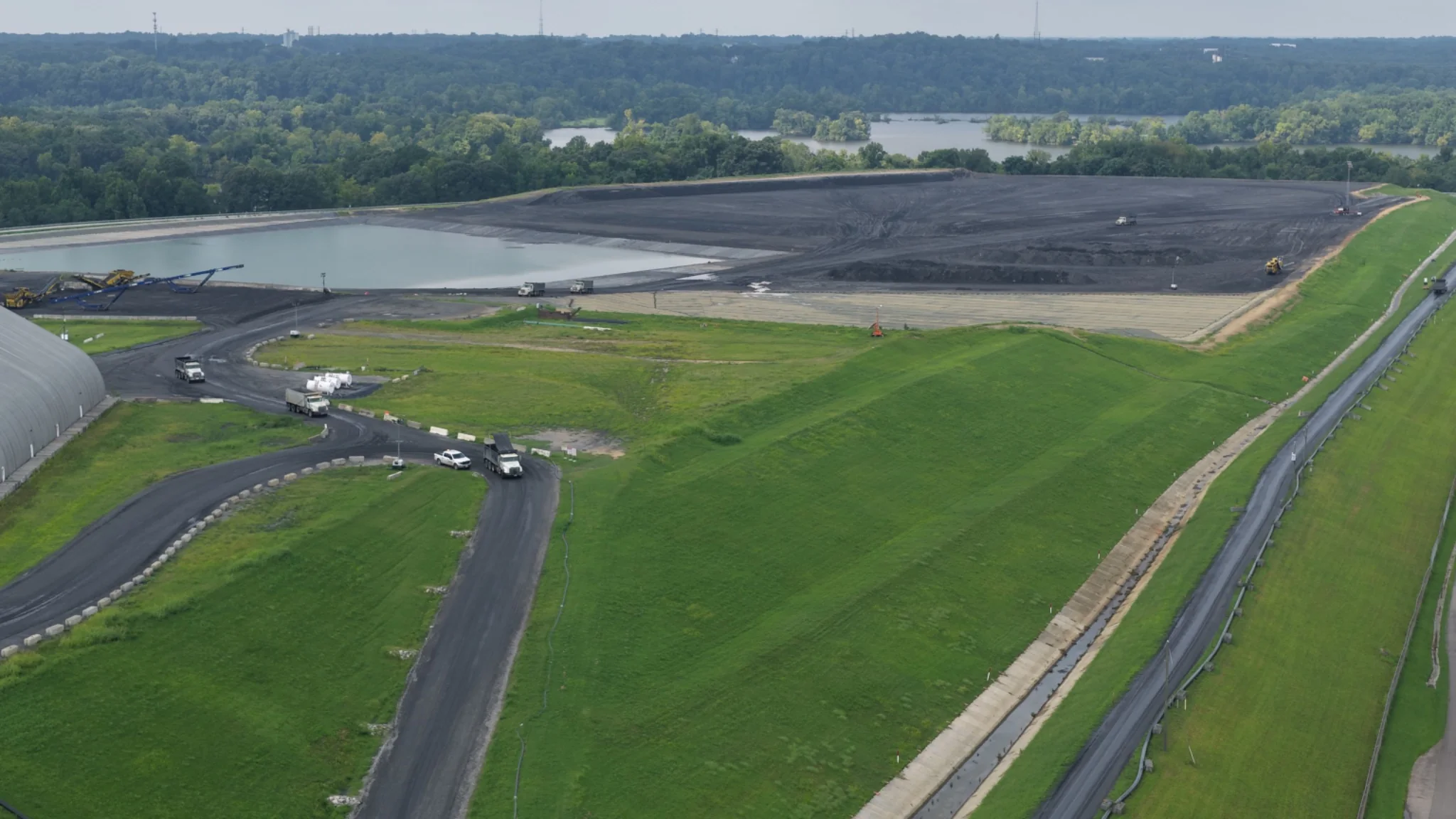 Operational site layout.