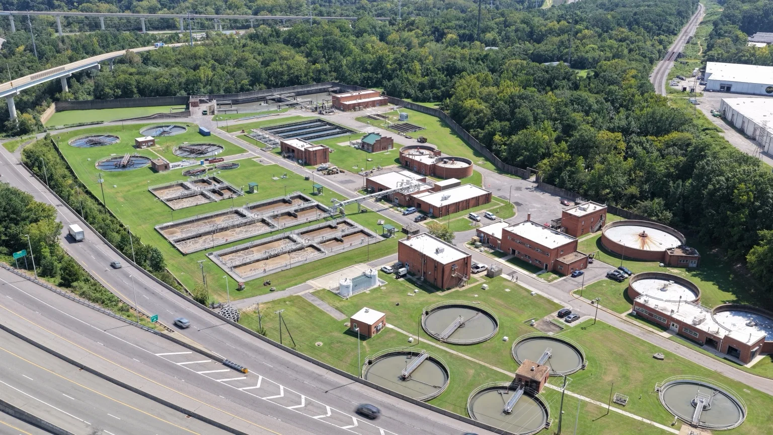 Treatment Facility 01 — Clarifiers & Process Basins